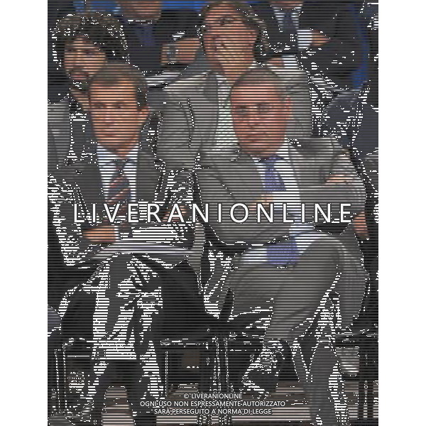 MILANO 27/7/2011 STUDI TELEVISIVI DI SPORT ITALIA VIA FELTRE PERESENTAZIONE DEL CALENDARIO DELLA SERIE A TIM 2011/2012 NELLA FOTO PIETRO LEONARDI FOTO ROMANO/AG ALDO LIVERANI