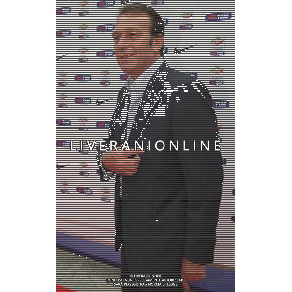 MILANO 27/7/2011 STUDI TELEVISIVI DI SPORT ITALIA VIA FELTRE PRESENTAZIONE DEL CALENDARIO DELLA SERIE A TIM 2011/2012 NELLA FOTO MASSIMO CELLINO FOTO FIOCHI/AG ALDO LIVERANI