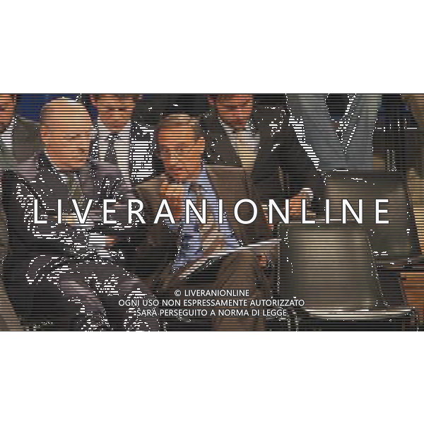 MILANO 27/7/2011 STUDI TELEVISIVI DI SPORT ITALIA VIA FELTRE PRESENTAZIONE DEL CALENDARIO DELLA SERIE A TIM 2011/2012 NELLA FOTO GIUSEPPE MAROTTA ERNESTO PAOLILLO FOTO FIOCHI/AG ALDO LIVERANI