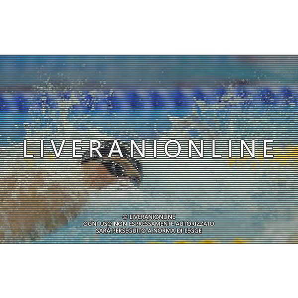 (110728) -- SHANGHAI, July 28, 2011 () -- Ryan Lochte of the United States competes in the final of men\'s 200m individual medley swimming event at the 14th FINA World Championships in Shanghai, east China, July 28, 2011. Ryan Lochte claimed the title and set a new world record with 1:54.00. (/Yang Zongyou) (zgp)