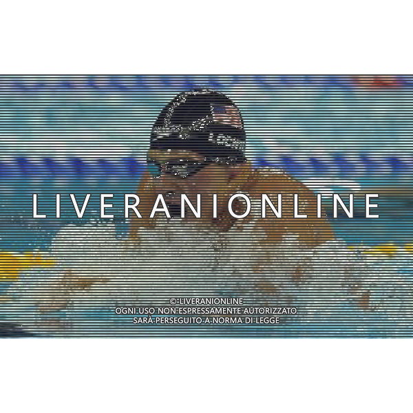 (110728) -- SHANGHAI, July 28, 2011 () -- Ryan Lochte of the United States competes in the final of men\'s 200m individual medley swimming event at the 14th FINA World Championships in Shanghai, east China, July 28, 2011. Ryan Lochte claimed the title and set a new world record with 1:54.00. (/Yang Zongyou) (zgp)
