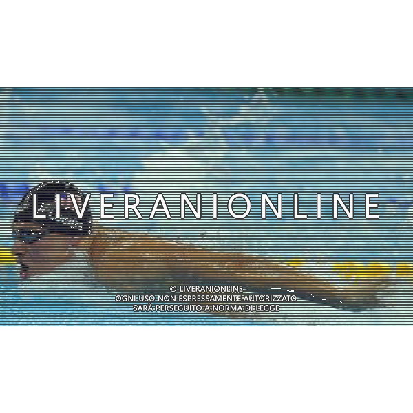 (110728) -- SHANGHAI, July 28, 2011 () -- Ryan Lochte of the United States competes in the final of men\'s 200m individual medley swimming event at the 14th FINA World Championships in Shanghai, east China, July 28, 2011. Ryan Lochte claimed the title and set a new world record with 1:54.00. (/Yang Zongyou) (zgp)