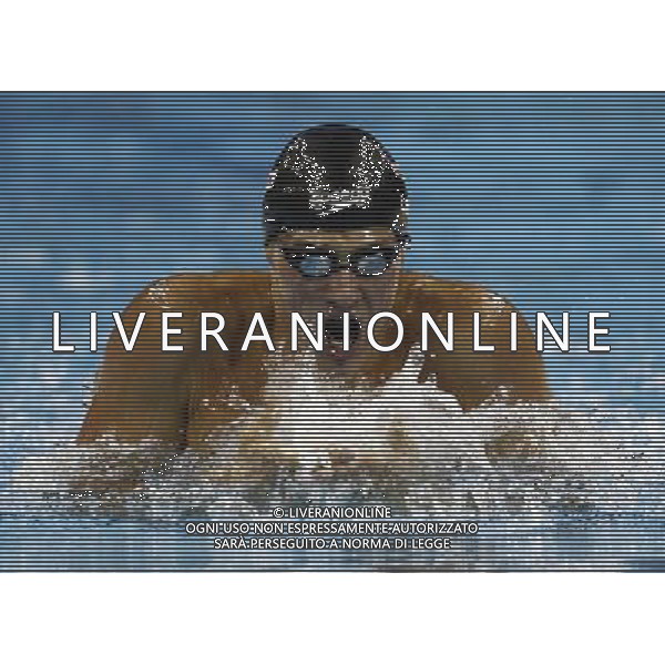 (110728) -- SHANGHAI, July 28, 2011 () -- Ryan Lochte of the United States competes in the final of men\'s 200m individual medley swimming event at the 14th FINA World Championships in Shanghai, east China, July 28, 2011. Ryan Lochte claimed the title and set a new world record with 1:54.00. (/Ren Long) (zgp)
