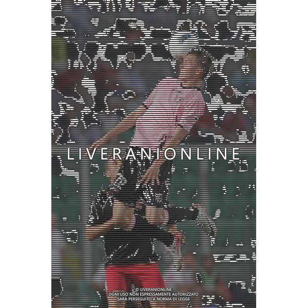GIUSEPPE SERGI - ALDO LIVERANI 28-7-11 Palermo : palermo - thun europa league 2011-12 Nella foto: ilicic in elevazione