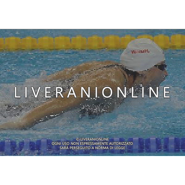 (110728) -- SHANGHAI, July 28, 2011 () -- Liu Zige of China competes in the final of women\'s 200m butterfly swimming event at the 14th FINA World Championships in Shanghai, east China, July 28, 2011. Liu Zige won the bronze medal with 2:05.90. (/Wang Yuguo)