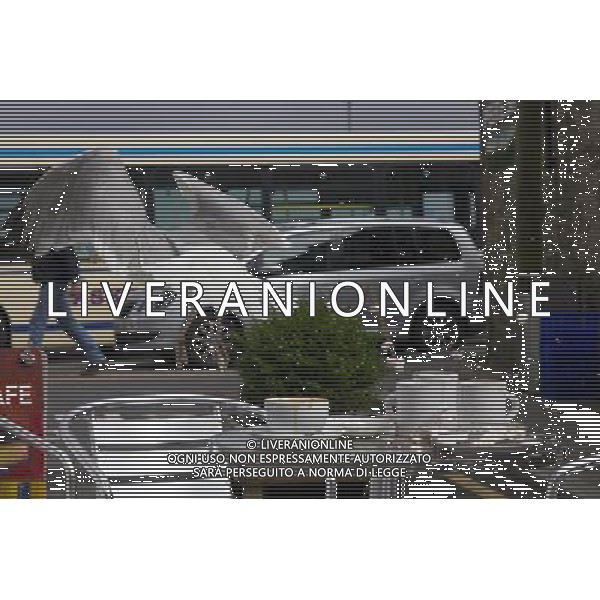 UK SCOTLAND Lerwick -- 28 Jul 2011 -- A flying visit to the cafe...This hungry seagull with a sweet tooth wasted no time in wading into a leftover plate of mashmallows, a chocolate flake and even took a few gulps of milky coffee at the Pirrie Cafe in Lerwick in the Shetland Islands of Scotland UK -- Picture by Jonathan Mitchell *One of a set