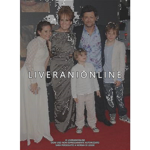 Andy Serkis, wife Lorraine Ashbourne, daughter Ruby, sons Sonny and Louis Photo by Janet Gough \'Rise Of The Planet Of The Apes\' Los Angeles Premiere at Grauman\'s Chinese Theatre July 28, 2011 - Hollywood, California