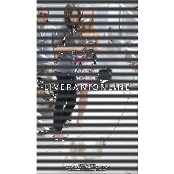 Leighton Meester on set filming \'Gossip Girl\' on July 28, 2011 in New York City.