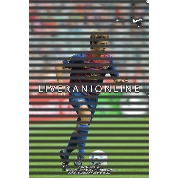 Audi Cup 2011 Bayern Monaco-Barcellona-International Porto Alegre-Milan Monaco Di Baviera (Germania) - 26.07.2011 Barcellona-Internationa di Porto Alegre Nella Foto:Balliu /Ph.Vitez-Ag. Aldo Liverani