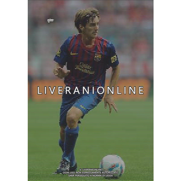 Audi Cup 2011 Bayern Monaco-Barcellona-International Porto Alegre-Milan Monaco Di Baviera (Germania) - 26.07.2011 Barcellona-Internationa di Porto Alegre Nella Foto:Balliu /Ph.Vitez-Ag. Aldo Liverani