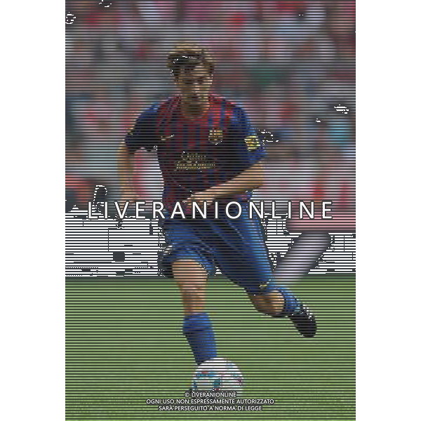 Audi Cup 2011 Bayern Monaco-Barcellona-International Porto Alegre-Milan Monaco Di Baviera (Germania) - 26.07.2011 Barcellona-Internationa di Porto Alegre Nella Foto:Balliu /Ph.Vitez-Ag. Aldo Liverani