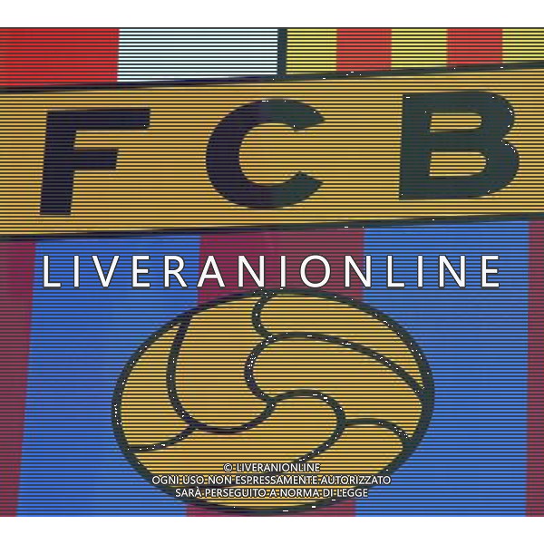 Audi Cup 2011 Bayern Monaco-Barcellona-International Porto Alegre-Milan Monaco Di Baviera (Germania) - 26.07.2011 Barcellona-Internationa di Porto Alegre Nella Foto:Barcellona-Stemma /Ph.Vitez-Ag. Aldo Liverani