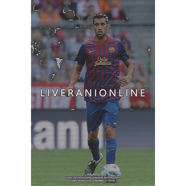 Audi Cup 2011 Bayern Monaco-Barcellona-International Porto Alegre-Milan Monaco Di Baviera (Germania) - 26.07.2011 Barcellona-Internationa di Porto Alegre Nella Foto:Sergio Busquets /Ph.Vitez-Ag. Aldo Liverani