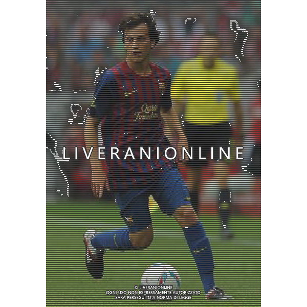 Audi Cup 2011 Bayern Monaco-Barcellona-International Porto Alegre-Milan Monaco Di Baviera (Germania) - 26.07.2011 Barcellona-Internationa di Porto Alegre Nella Foto:Xavier Espinosa /Ph.Vitez-Ag. Aldo Liverani