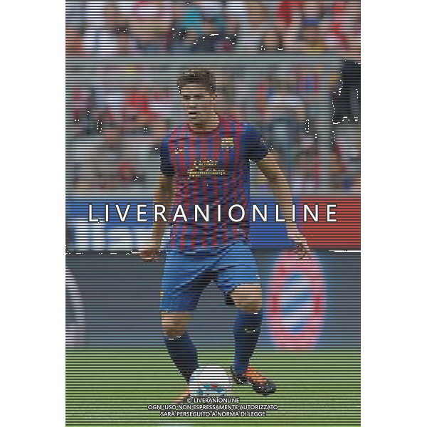 Audi Cup 2011 Bayern Monaco-Barcellona-International Porto Alegre-Milan Monaco Di Baviera (Germania) - 26.07.2011 Barcellona-Internationa di Porto Alegre Nella Foto:Andreu Fontas /Ph.Vitez-Ag. Aldo Liverani