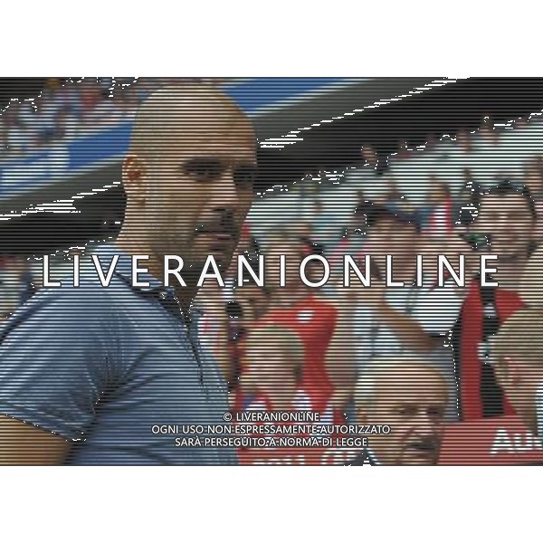 Audi Cup 2011 Bayern Monaco-Barcellona-International Porto Alegre-Milan Monaco Di Baviera (Germania) - 26.07.2011 Barcellona-Internationa di Porto Alegre Nella Foto:Josep Guardiola /Ph.Vitez-Ag. Aldo Liverani