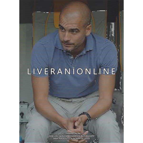 Audi Cup 2011 Bayern Monaco-Barcellona-International Porto Alegre-Milan Monaco Di Baviera (Germania) - 26.07.2011 Barcellona-Internationa di Porto Alegre Nella Foto:Josep Guardiola /Ph.Vitez-Ag. Aldo Liverani