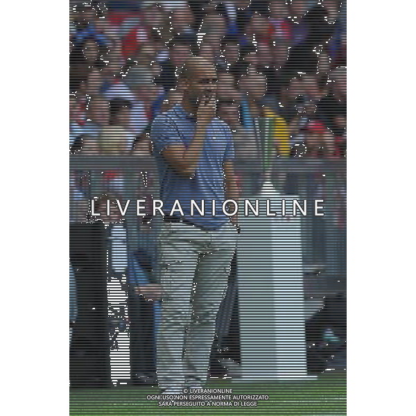 Audi Cup 2011 Bayern Monaco-Barcellona-International Porto Alegre-Milan Monaco Di Baviera (Germania) - 26.07.2011 Barcellona-Internationa di Porto Alegre Nella Foto:Josep Guardiola /Ph.Vitez-Ag. Aldo Liverani