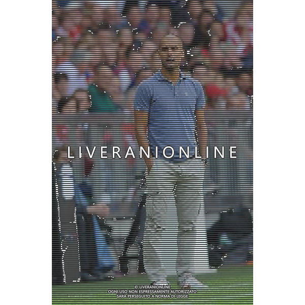 Audi Cup 2011 Bayern Monaco-Barcellona-International Porto Alegre-Milan Monaco Di Baviera (Germania) - 26.07.2011 Barcellona-Internationa di Porto Alegre Nella Foto:Josep Guardiola /Ph.Vitez-Ag. Aldo Liverani