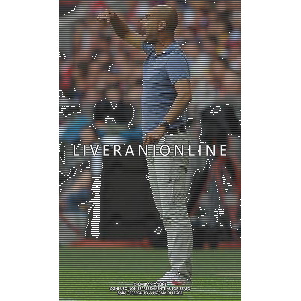 Audi Cup 2011 Bayern Monaco-Barcellona-International Porto Alegre-Milan Monaco Di Baviera (Germania) - 26.07.2011 Barcellona-Internationa di Porto Alegre Nella Foto:Josep Guardiola /Ph.Vitez-Ag. Aldo Liverani