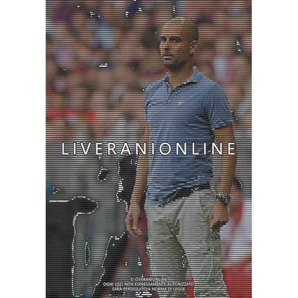 Audi Cup 2011 Bayern Monaco-Barcellona-International Porto Alegre-Milan Monaco Di Baviera (Germania) - 26.07.2011 Barcellona-Internationa di Porto Alegre Nella Foto:Josep Guardiola /Ph.Vitez-Ag. Aldo Liverani