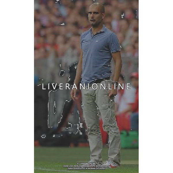 Audi Cup 2011 Bayern Monaco-Barcellona-International Porto Alegre-Milan Monaco Di Baviera (Germania) - 26.07.2011 Barcellona-Internationa di Porto Alegre Nella Foto:Josep Guardiola /Ph.Vitez-Ag. Aldo Liverani