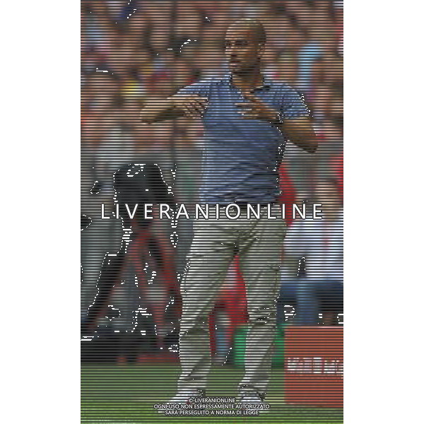 Audi Cup 2011 Bayern Monaco-Barcellona-International Porto Alegre-Milan Monaco Di Baviera (Germania) - 26.07.2011 Barcellona-Internationa di Porto Alegre Nella Foto:Josep Guardiola /Ph.Vitez-Ag. Aldo Liverani