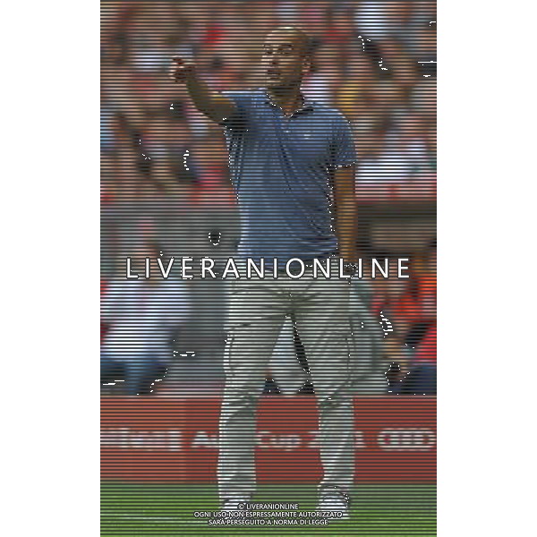 Audi Cup 2011 Bayern Monaco-Barcellona-International Porto Alegre-Milan Monaco Di Baviera (Germania) - 26.07.2011 Barcellona-Internationa di Porto Alegre Nella Foto:Josep Guardiola /Ph.Vitez-Ag. Aldo Liverani