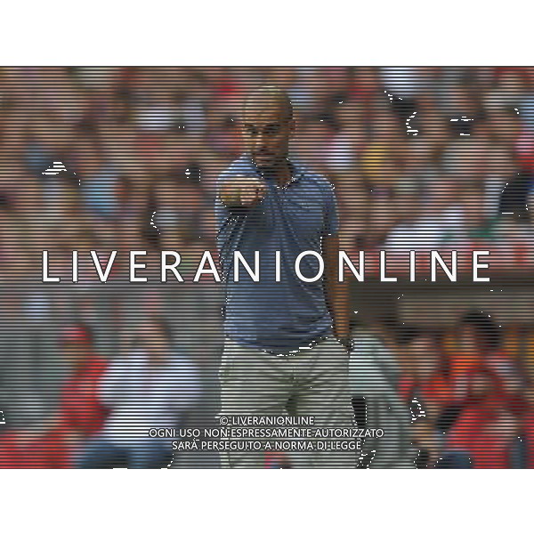 Audi Cup 2011 Bayern Monaco-Barcellona-International Porto Alegre-Milan Monaco Di Baviera (Germania) - 26.07.2011 Barcellona-Internationa di Porto Alegre Nella Foto:Josep Guardiola /Ph.Vitez-Ag. Aldo Liverani