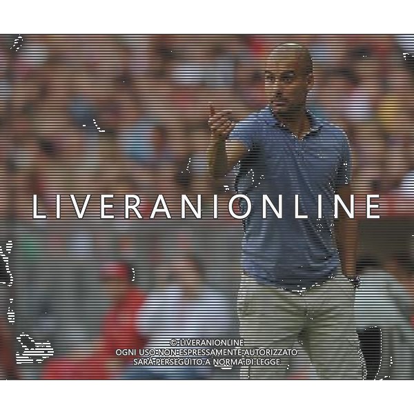 Audi Cup 2011 Bayern Monaco-Barcellona-International Porto Alegre-Milan Monaco Di Baviera (Germania) - 26.07.2011 Barcellona-Internationa di Porto Alegre Nella Foto:Josep Guardiola /Ph.Vitez-Ag. Aldo Liverani