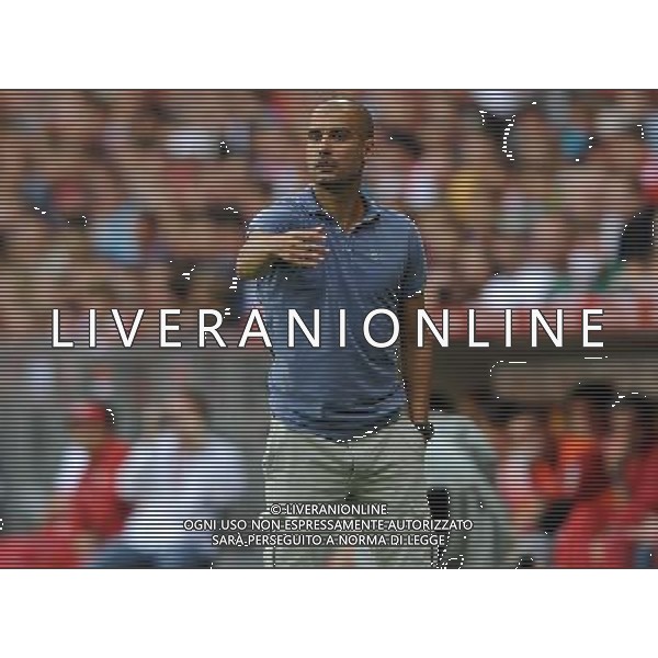 Audi Cup 2011 Bayern Monaco-Barcellona-International Porto Alegre-Milan Monaco Di Baviera (Germania) - 26.07.2011 Barcellona-Internationa di Porto Alegre Nella Foto:Josep Guardiola /Ph.Vitez-Ag. Aldo Liverani