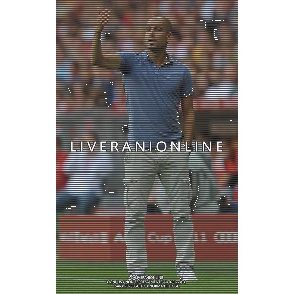 Audi Cup 2011 Bayern Monaco-Barcellona-International Porto Alegre-Milan Monaco Di Baviera (Germania) - 26.07.2011 Barcellona-Internationa di Porto Alegre Nella Foto:Josep Guardiola /Ph.Vitez-Ag. Aldo Liverani