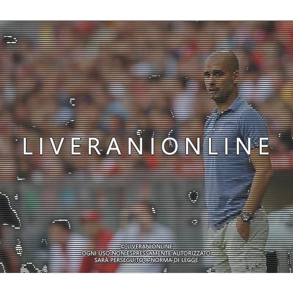 Audi Cup 2011 Bayern Monaco-Barcellona-International Porto Alegre-Milan Monaco Di Baviera (Germania) - 26.07.2011 Barcellona-Internationa di Porto Alegre Nella Foto:Josep Guardiola /Ph.Vitez-Ag. Aldo Liverani