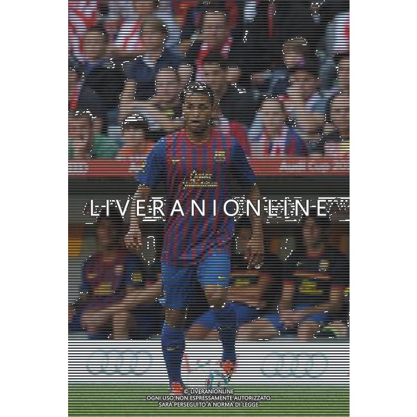 Audi Cup 2011 Bayern Monaco-Barcellona-International Porto Alegre-Milan Monaco Di Baviera (Germania) - 26.07.2011 Barcellona-Internationa di Porto Alegre Nella Foto:Jeffren /Ph.Vitez-Ag. Aldo Liverani