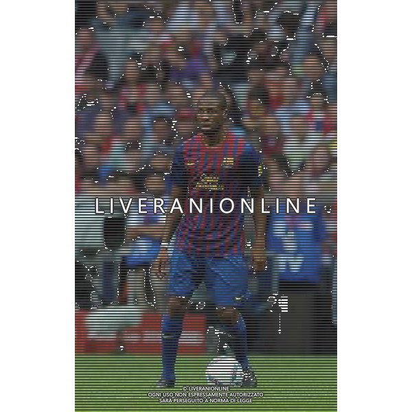 Audi Cup 2011 Bayern Monaco-Barcellona-International Porto Alegre-Milan Monaco Di Baviera (Germania) - 26.07.2011 Barcellona-Internationa di Porto Alegre Nella Foto:Eric Abidal /Ph.Vitez-Ag. Aldo Liverani