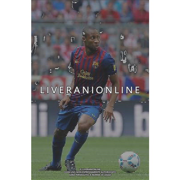 Audi Cup 2011 Bayern Monaco-Barcellona-International Porto Alegre-Milan Monaco Di Baviera (Germania) - 26.07.2011 Barcellona-Internationa di Porto Alegre Nella Foto:Seydou Keita /Ph.Vitez-Ag. Aldo Liverani