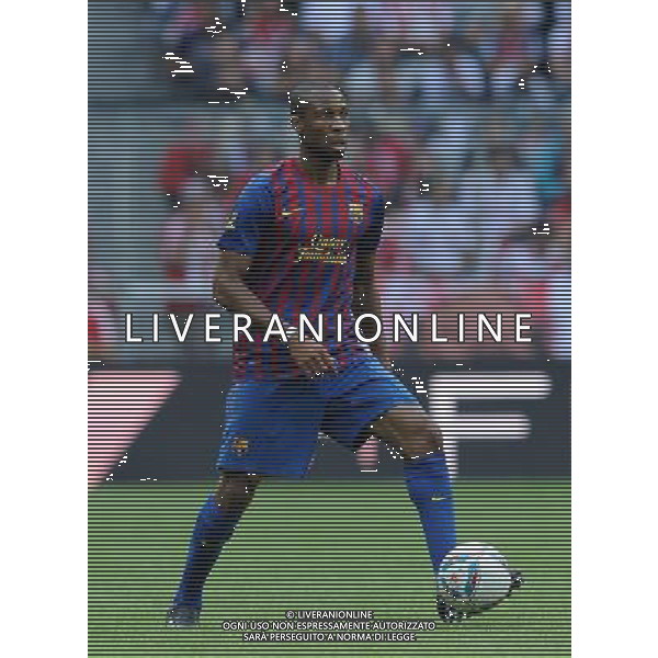 Audi Cup 2011 Bayern Monaco-Barcellona-International Porto Alegre-Milan Monaco Di Baviera (Germania) - 26.07.2011 Barcellona-Internationa di Porto Alegre Nella Foto:Seydou Keita /Ph.Vitez-Ag. Aldo Liverani