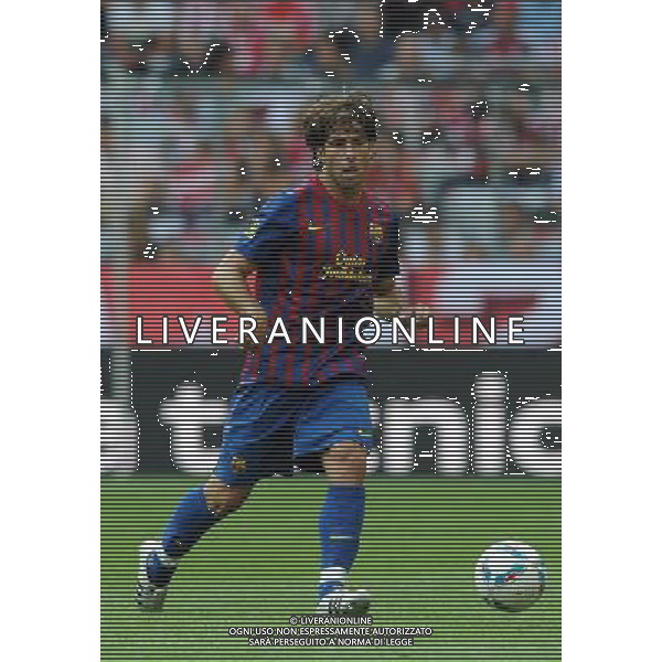 Audi Cup 2011 Bayern Monaco-Barcellona-International Porto Alegre-Milan Monaco Di Baviera (Germania) - 26.07.2011 Barcellona-Internationa di Porto Alegre Nella Foto:Maxwell /Ph.Vitez-Ag. Aldo Liverani