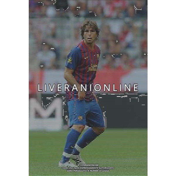 Audi Cup 2011 Bayern Monaco-Barcellona-International Porto Alegre-Milan Monaco Di Baviera (Germania) - 26.07.2011 Barcellona-Internationa di Porto Alegre Nella Foto:Maxwell /Ph.Vitez-Ag. Aldo Liverani