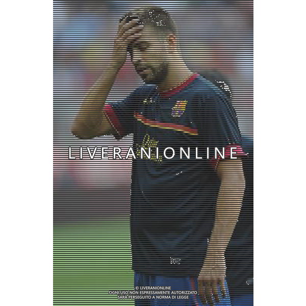 Audi Cup 2011 Bayern Monaco-Barcellona-International Porto Alegre-Milan Monaco Di Baviera (Germania) - 26.07.2011 Barcellona-Internationa di Porto Alegre Nella Foto:Gerard Piquè /Ph.Vitez-Ag. Aldo Liverani