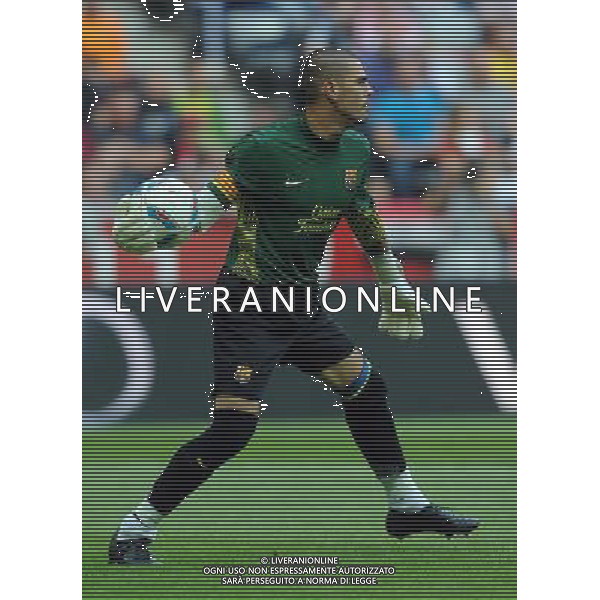 Audi Cup 2011 Bayern Monaco-Barcellona-International Porto Alegre-Milan Monaco Di Baviera (Germania) - 26.07.2011 Barcellona-Internationa di Porto Alegre Nella Foto:Victor Valdes /Ph.Vitez-Ag. Aldo Liverani