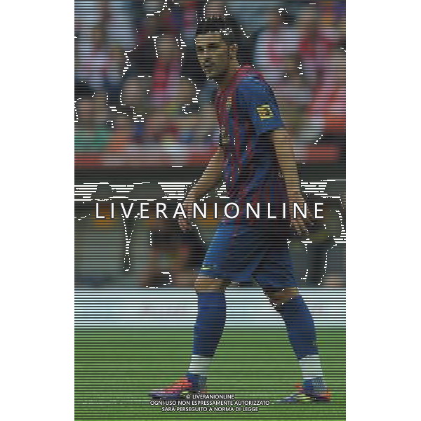 Audi Cup 2011 Bayern Monaco-Barcellona-International Porto Alegre-Milan Monaco Di Baviera (Germania) - 26.07.2011 Barcellona-Internationa di Porto Alegre Nella Foto:David Villa /Ph.Vitez-Ag. Aldo Liverani