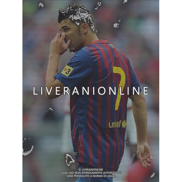 Audi Cup 2011 Bayern Monaco-Barcellona-International Porto Alegre-Milan Monaco Di Baviera (Germania) - 26.07.2011 Barcellona-Internationa di Porto Alegre Nella Foto:David Villa /Ph.Vitez-Ag. Aldo Liverani