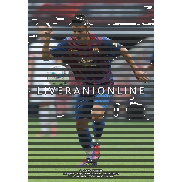 Audi Cup 2011 Bayern Monaco-Barcellona-International Porto Alegre-Milan Monaco Di Baviera (Germania) - 26.07.2011 Barcellona-Internationa di Porto Alegre Nella Foto:David Villa /Ph.Vitez-Ag. Aldo Liverani