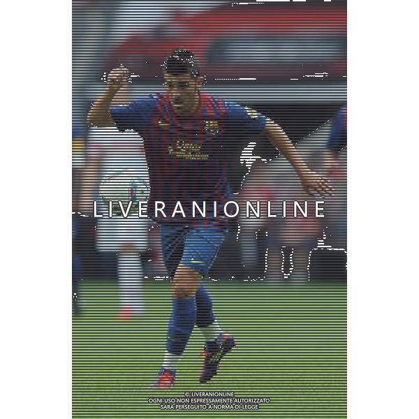 Audi Cup 2011 Bayern Monaco-Barcellona-International Porto Alegre-Milan Monaco Di Baviera (Germania) - 26.07.2011 Barcellona-Internationa di Porto Alegre Nella Foto:David Villa /Ph.Vitez-Ag. Aldo Liverani