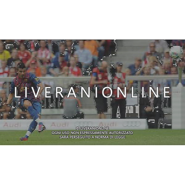 Audi Cup 2011 Bayern Monaco-Barcellona-International Porto Alegre-Milan Monaco Di Baviera (Germania) - 26.07.2011 Barcellona-Internationa di Porto Alegre Nella Foto:David Villa /Ph.Vitez-Ag. Aldo Liverani