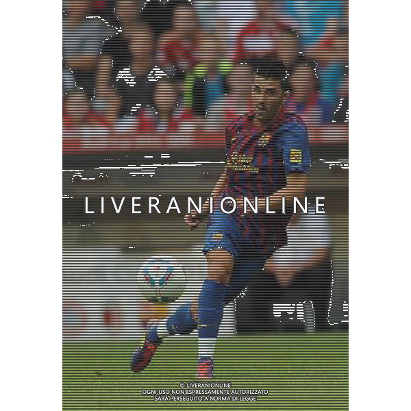 Audi Cup 2011 Bayern Monaco-Barcellona-International Porto Alegre-Milan Monaco Di Baviera (Germania) - 26.07.2011 Barcellona-Internationa di Porto Alegre Nella Foto:David Villa /Ph.Vitez-Ag. Aldo Liverani