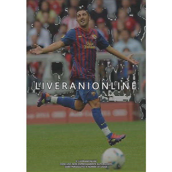 Audi Cup 2011 Bayern Monaco-Barcellona-International Porto Alegre-Milan Monaco Di Baviera (Germania) - 26.07.2011 Barcellona-Internationa di Porto Alegre Nella Foto:David Villa /Ph.Vitez-Ag. Aldo Liverani