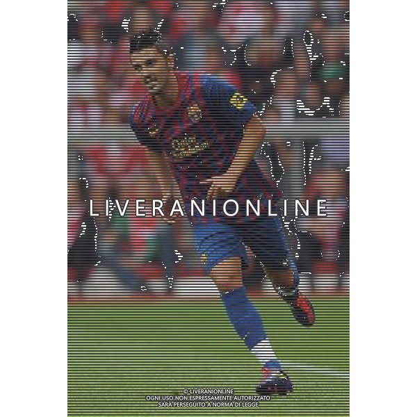 Audi Cup 2011 Bayern Monaco-Barcellona-International Porto Alegre-Milan Monaco Di Baviera (Germania) - 26.07.2011 Barcellona-Internationa di Porto Alegre Nella Foto:David Villa /Ph.Vitez-Ag. Aldo Liverani