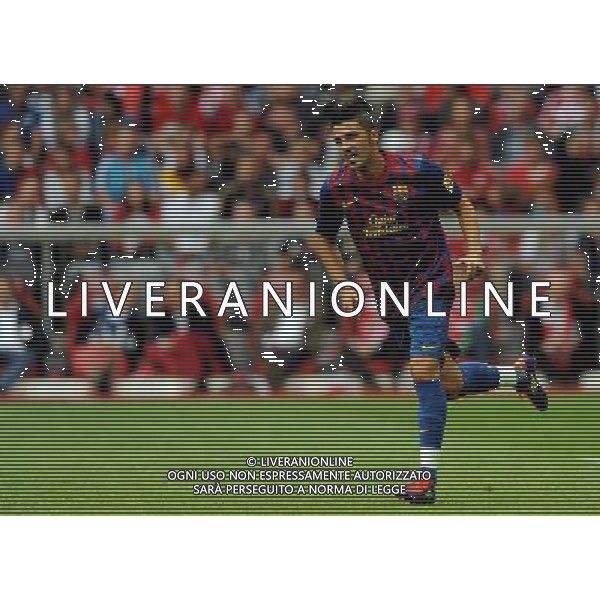 Audi Cup 2011 Bayern Monaco-Barcellona-International Porto Alegre-Milan Monaco Di Baviera (Germania) - 26.07.2011 Barcellona-Internationa di Porto Alegre Nella Foto:David Villa /Ph.Vitez-Ag. Aldo Liverani